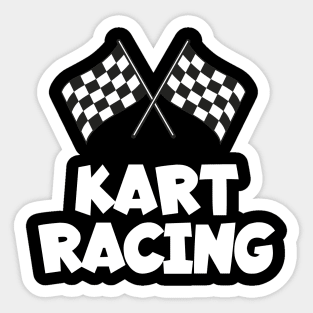 Kart racing Sticker